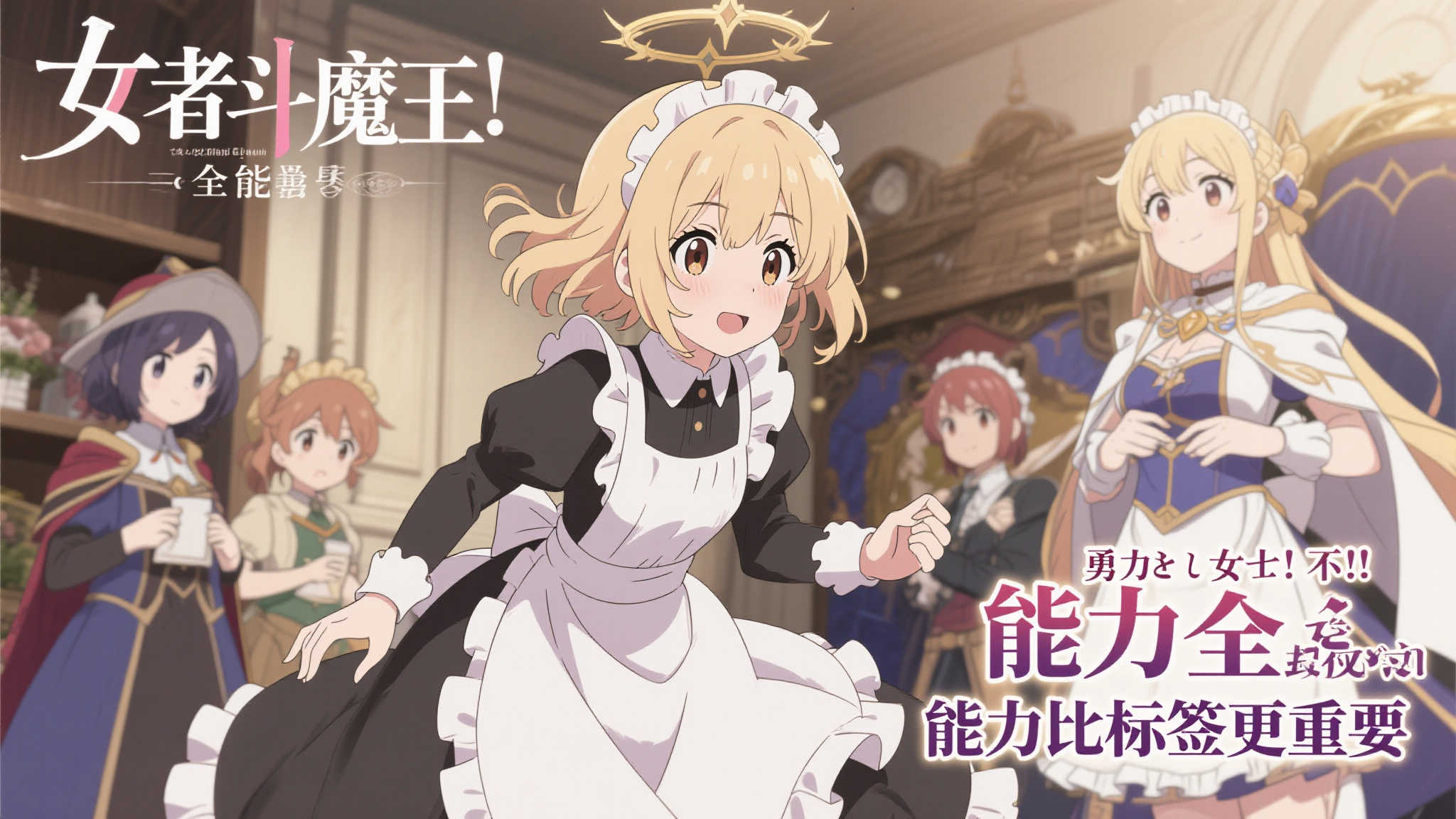 《从女仆到全能女王！》动画化启动！